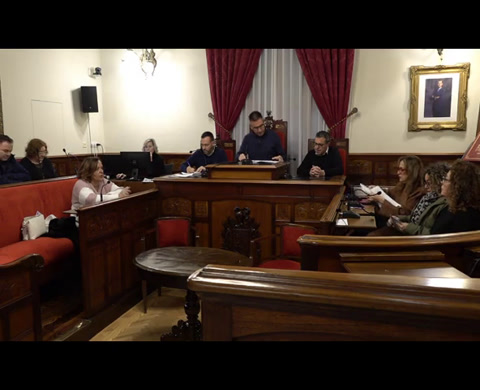 Ple extraordinari i urgent 23 desembre de 2025